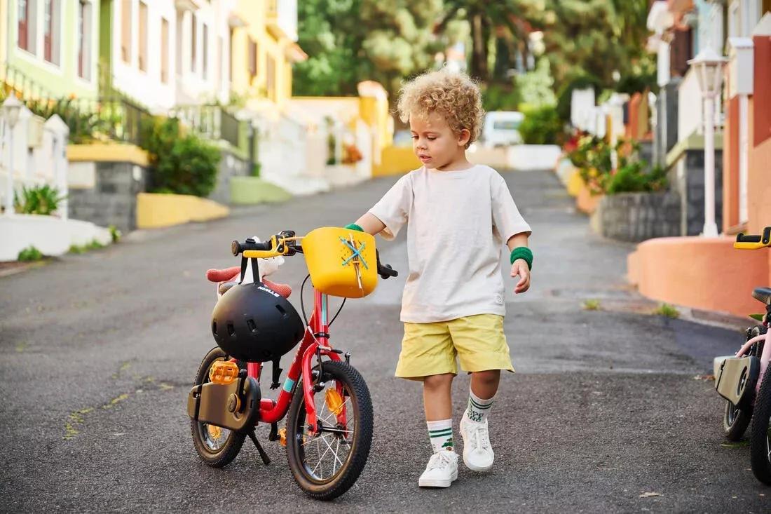 SUNFLOWER ORANGE Kids' Bike Pannier, No Color, large image number 8