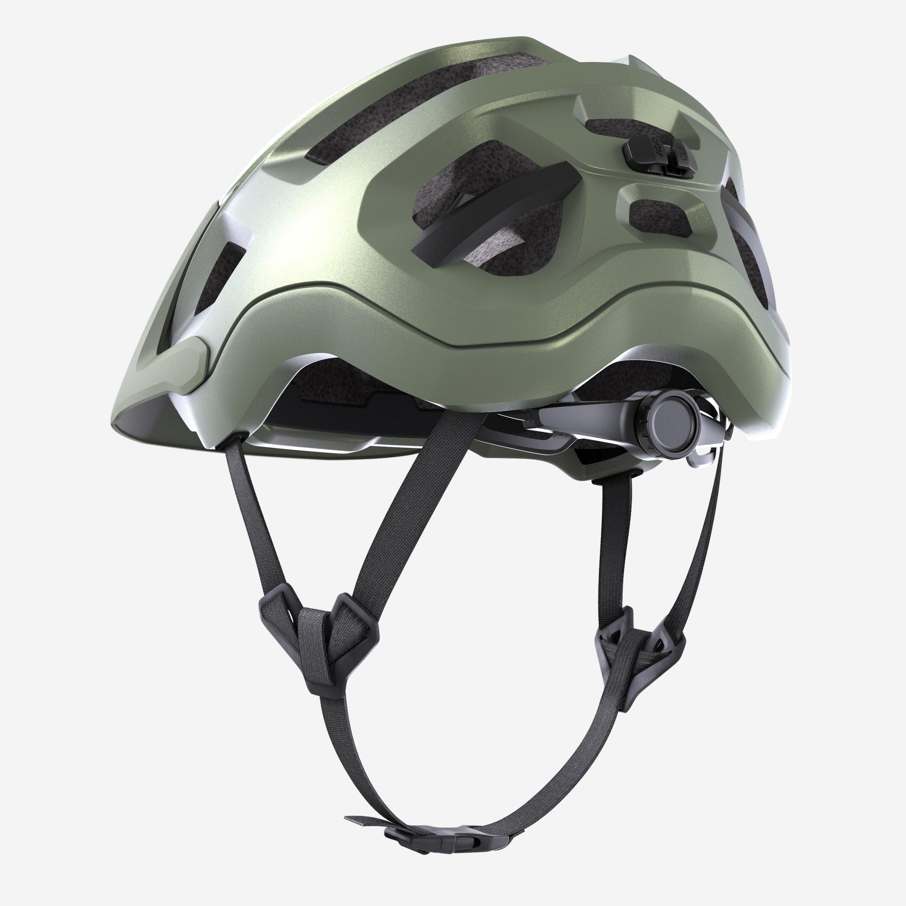 Mountain Bike Helmet ST500, Green, No Color, large image number 3