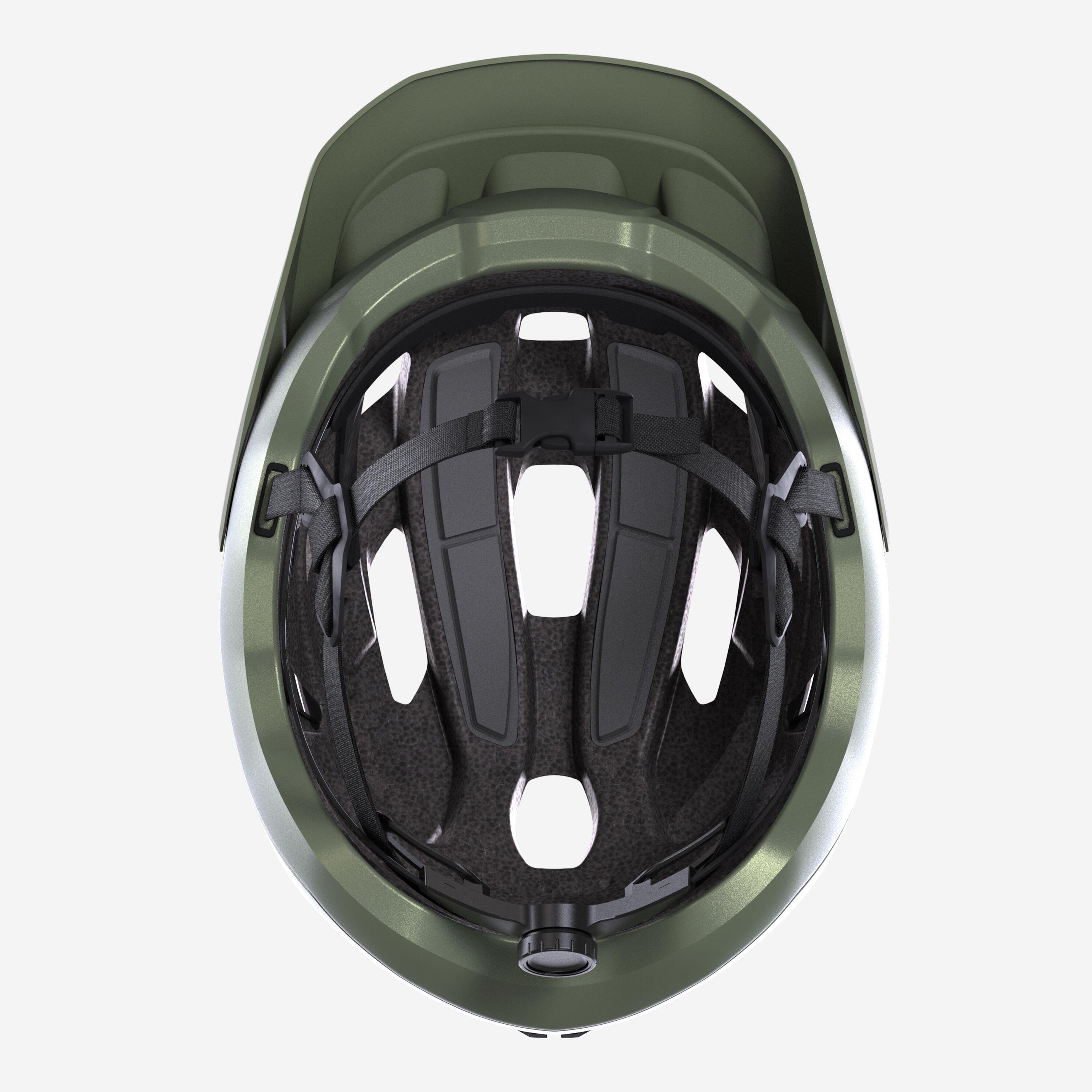 Mountain Bike Helmet ST500, Green, No Color, large image number 5