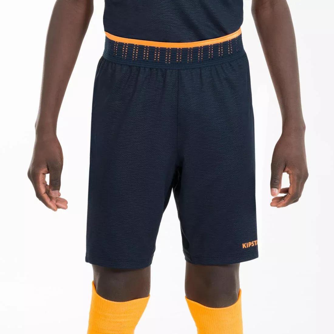 Kids' Football Shorts - CLR, Navy, No Color, large image number 2