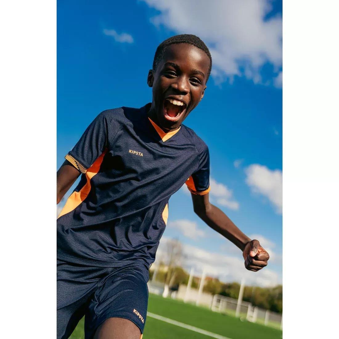 Kids' Football Shorts - CLR, Navy, No Color, large image number 6