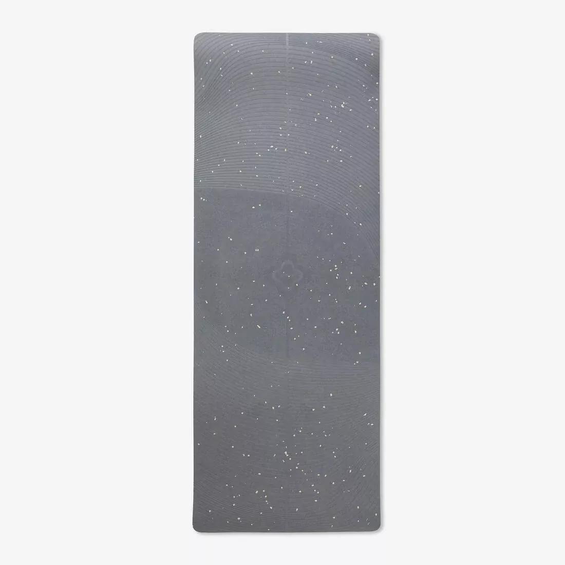 Light Yoga Mat, Steel Grey, No Color, large image number 0