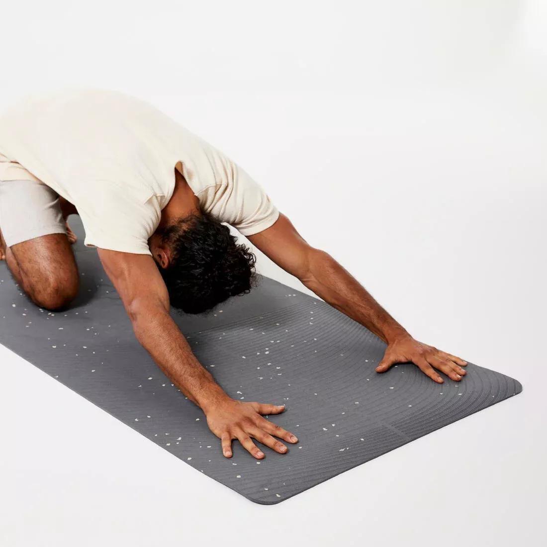 Light Yoga Mat, Steel Grey, No Color, large image number 2