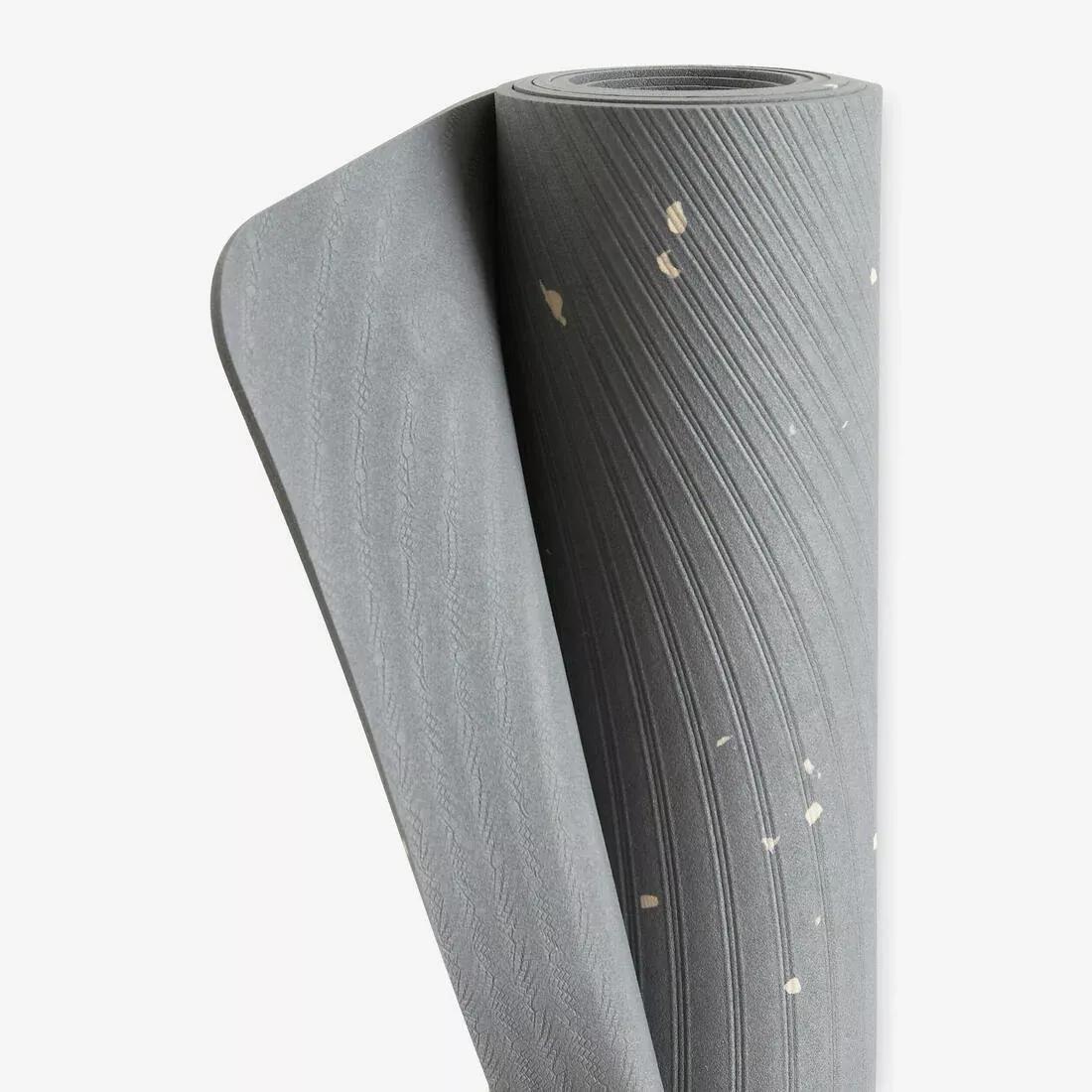 Light Yoga Mat, Steel Grey, No Color, large image number 3