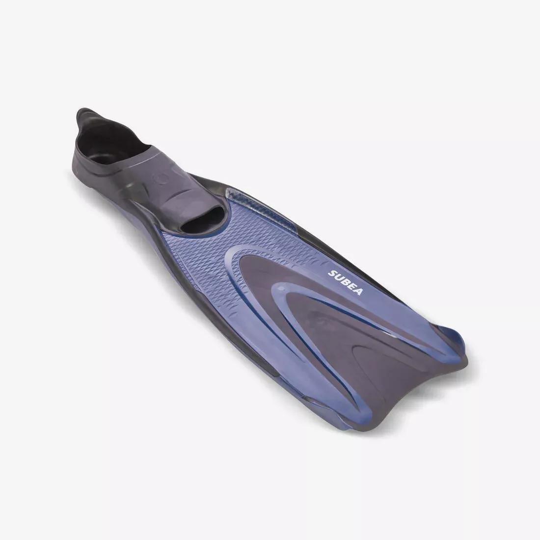 Unisex Diving Fins - Ff 500 Soft, Green, No Color, large image number 1