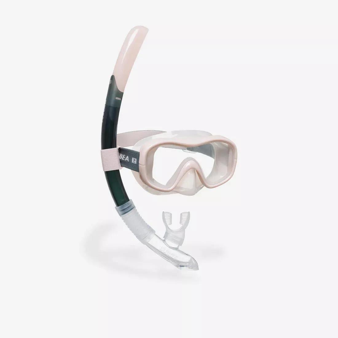 DEFAULT Adult Diving Snorkelling Kit - Mask and Snorkel - 100, No Color, large image number 1