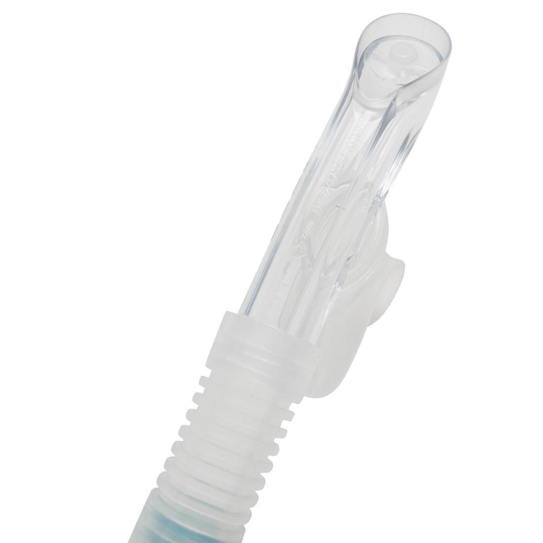 Kids Girls Snorkelling Diving Kit Mask And Snorkel - 100, Orange, No Color, large image number 4