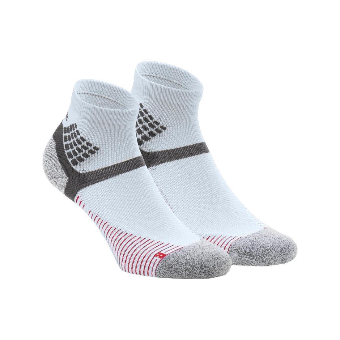 Hiking socks - MH500 Mid x2 pairs, No Color, medium