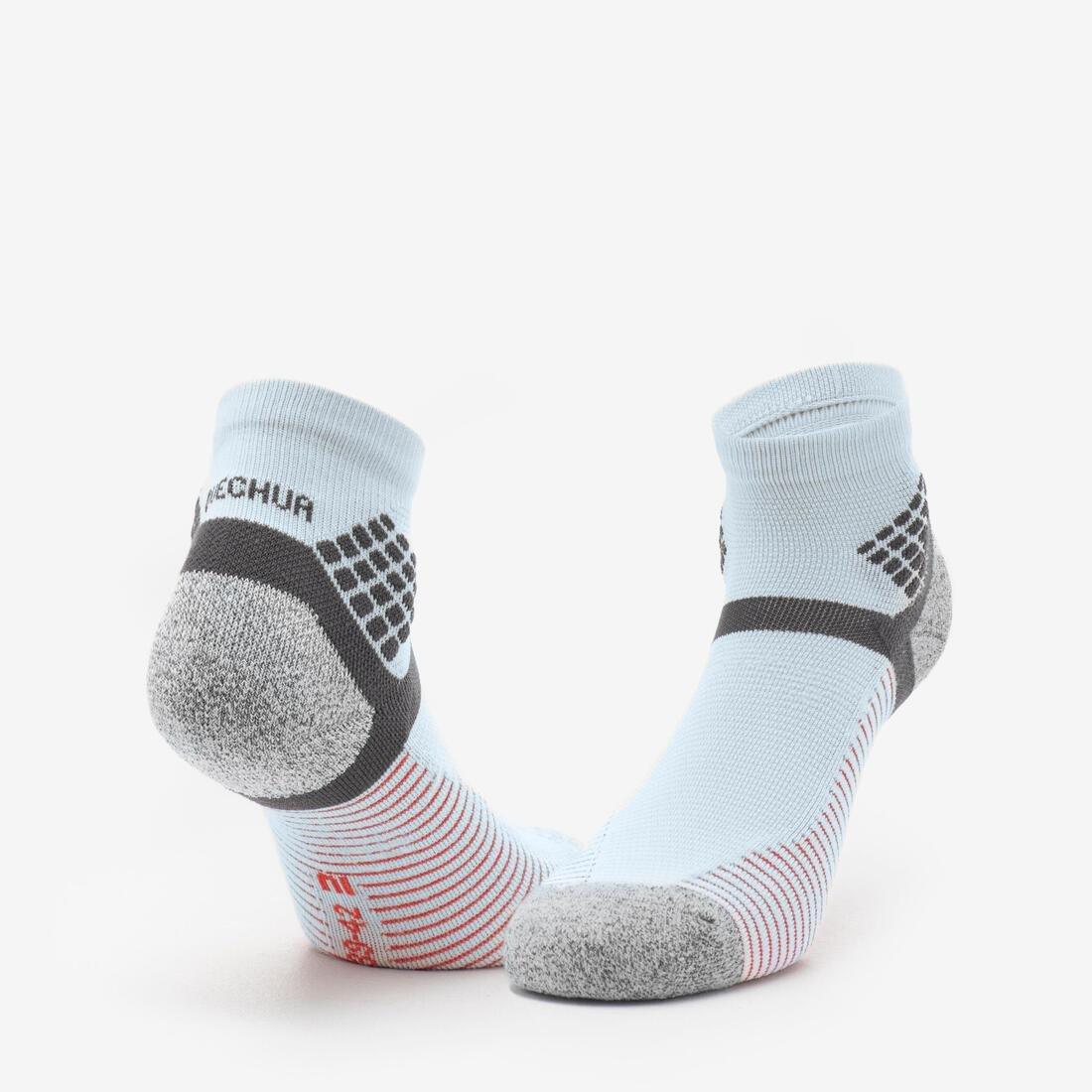 Hiking socks - MH500 Mid x2 pairs, No Color, large image number 3