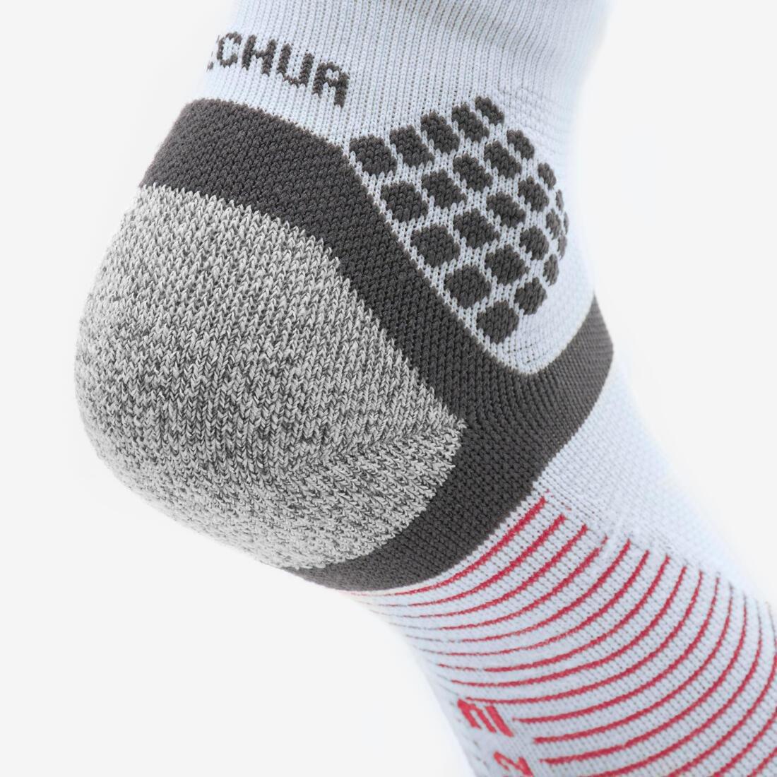 Hiking socks - MH500 Mid x2 pairs, No Color, large image number 8
