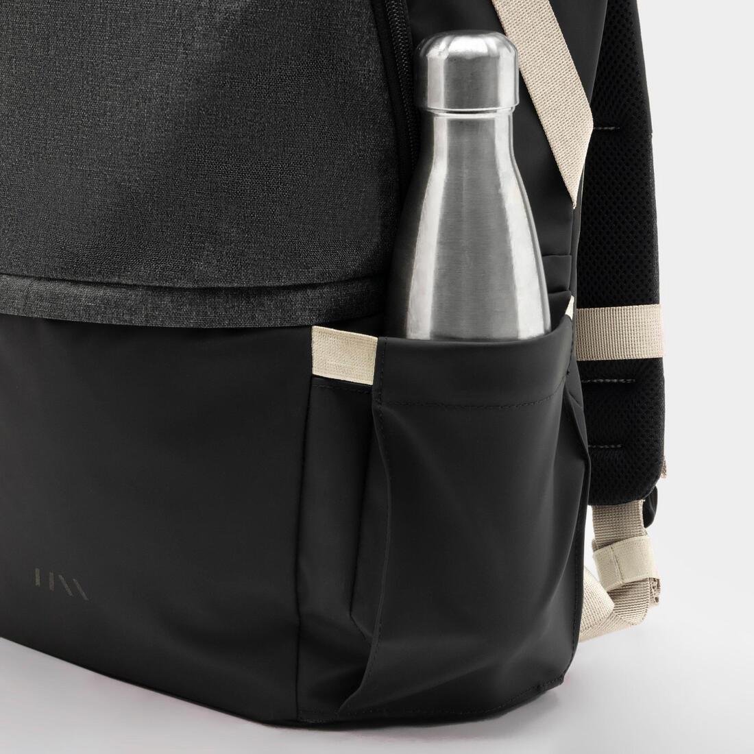 SMOKED BLACK 25L Urban Backpack, No Color, large image number 4
