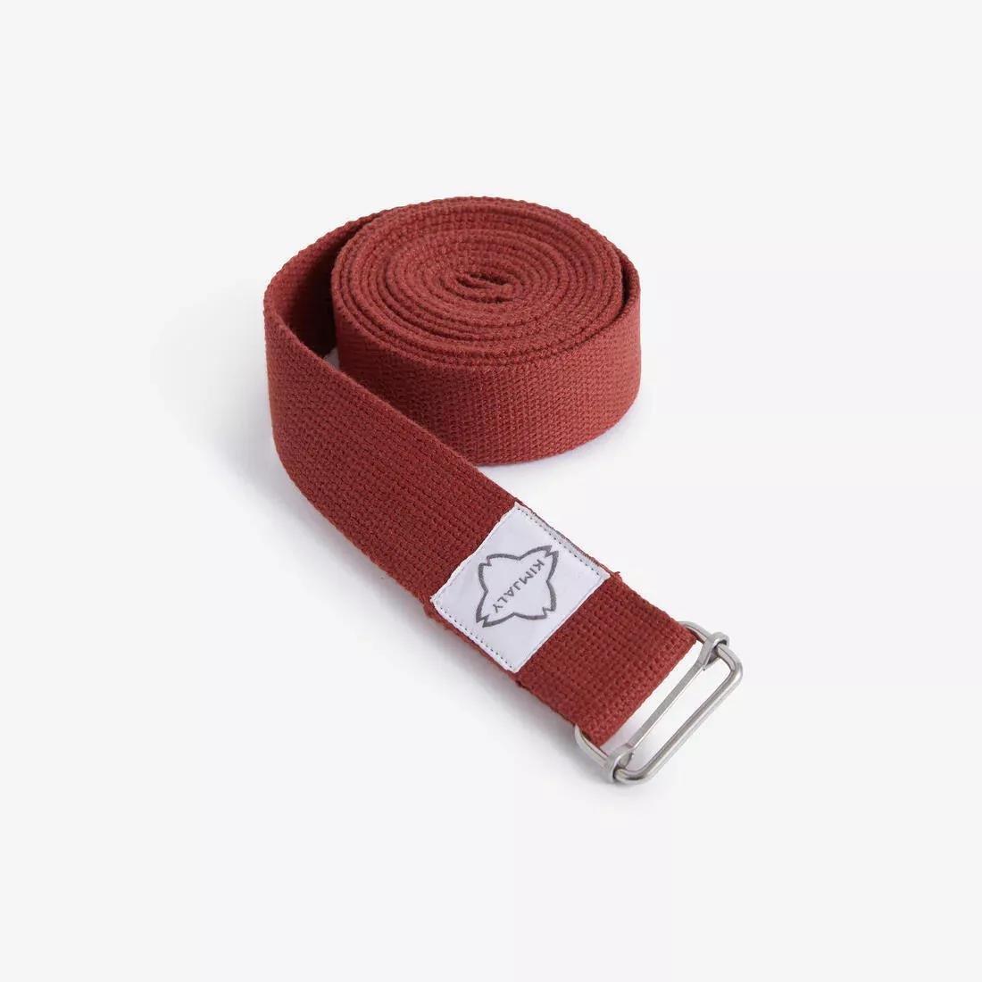 Yoga Strap, Mahogany, , medium