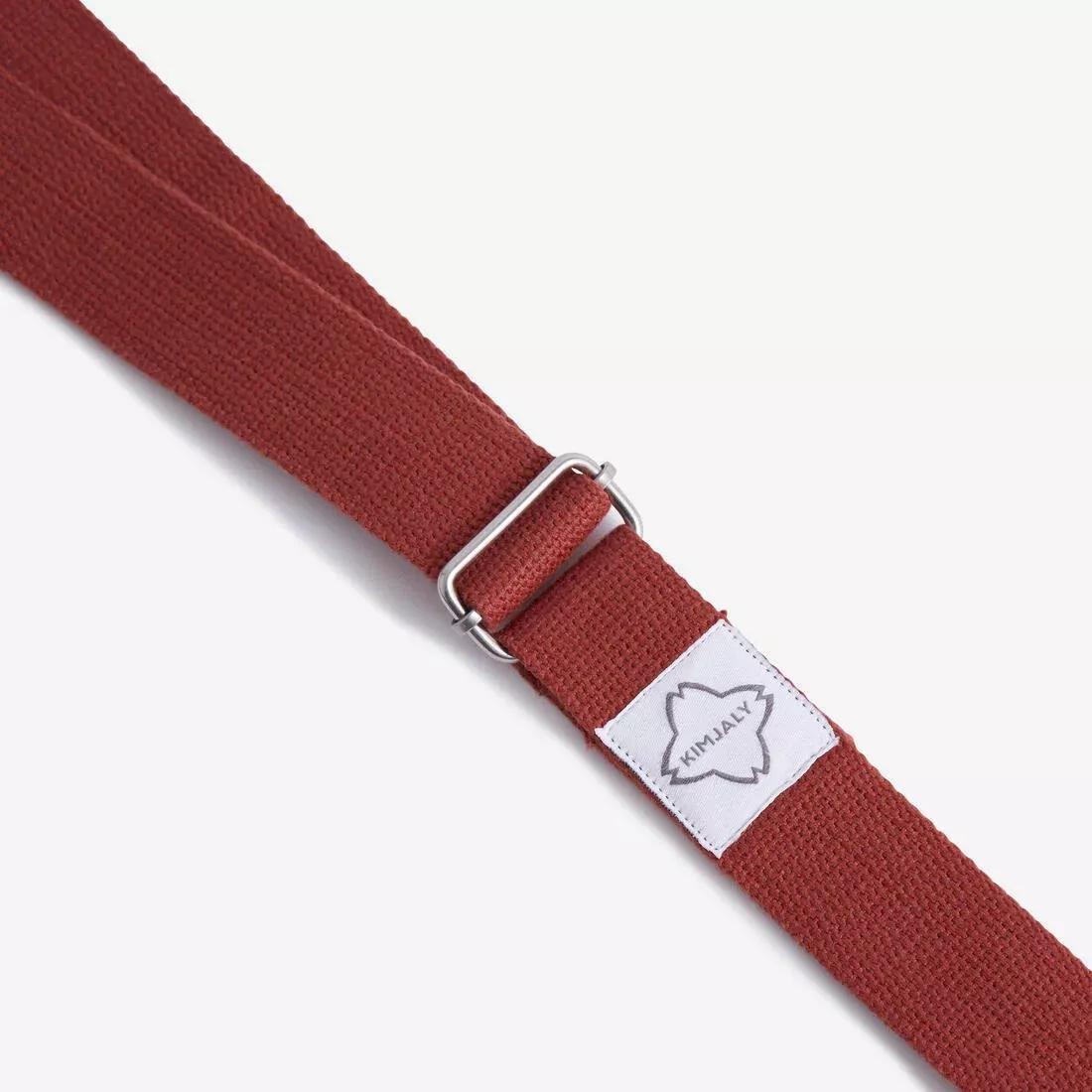 Yoga Strap, Mahogany, No Color, large image number 14