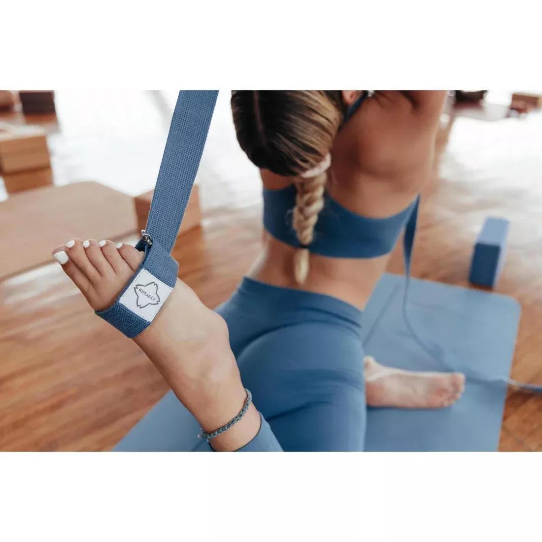 Yoga Strap 2.5 m, Blue, No Color, large image number 4