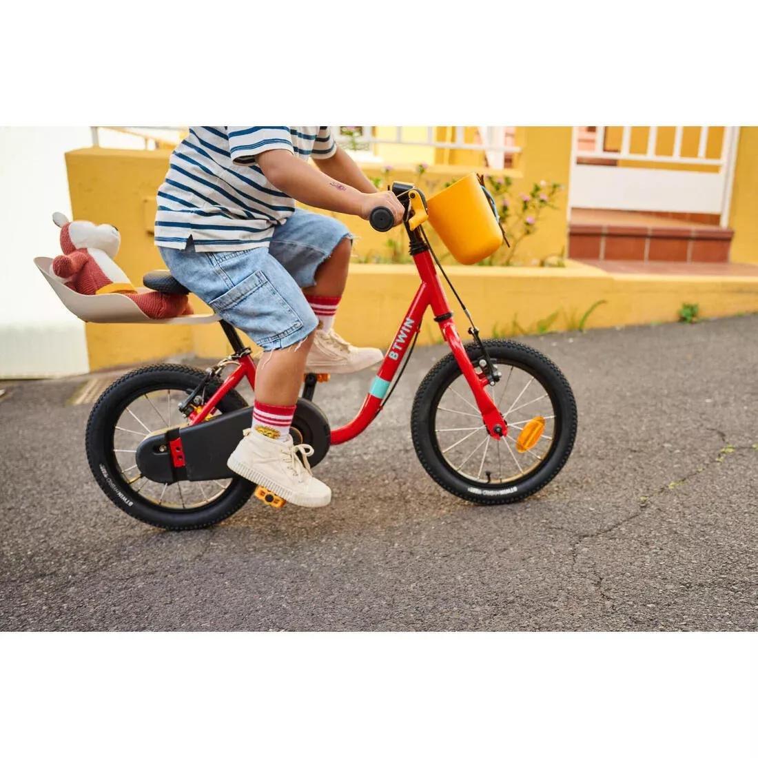 Kids Girls Bike Plushie Seat, Pink, No Color, large image number 8