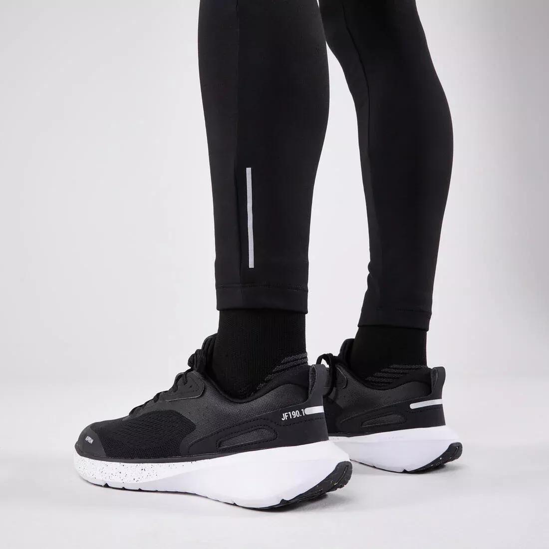 SMOKED BLACK Men's Running Leggings Black - Run 100 Series, , large image number 5