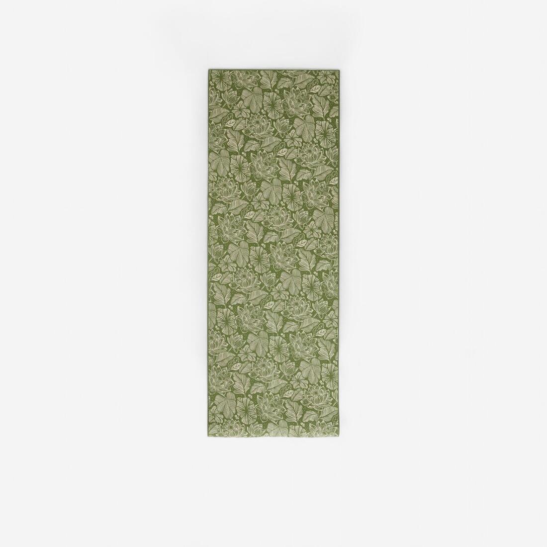 DARK OLIVE GREEN Gentle Yoga Comfort Mat 173 cm ⨯ 61 cm ⨯ 8 mm, , medium