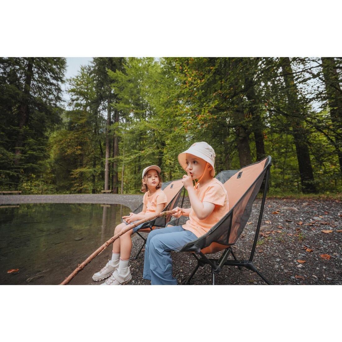 Kids Unisex Hiking T-shirt - 2-6 years - NH100, Beige, 5401_000, large image number 9