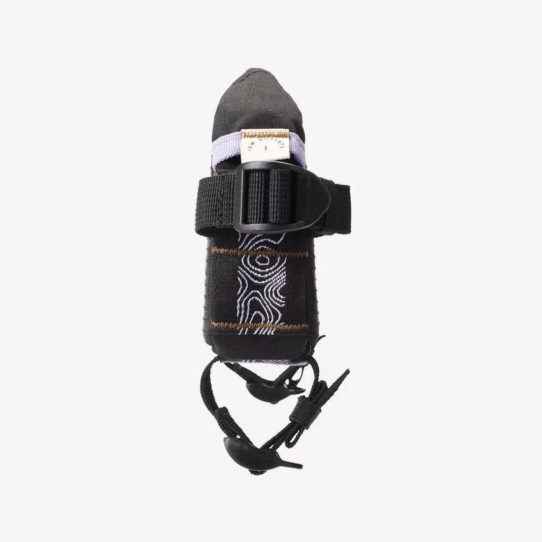 1 Litre Top Tube Bikepacking Bag Advt 500, Beige, No Color, large image number 7