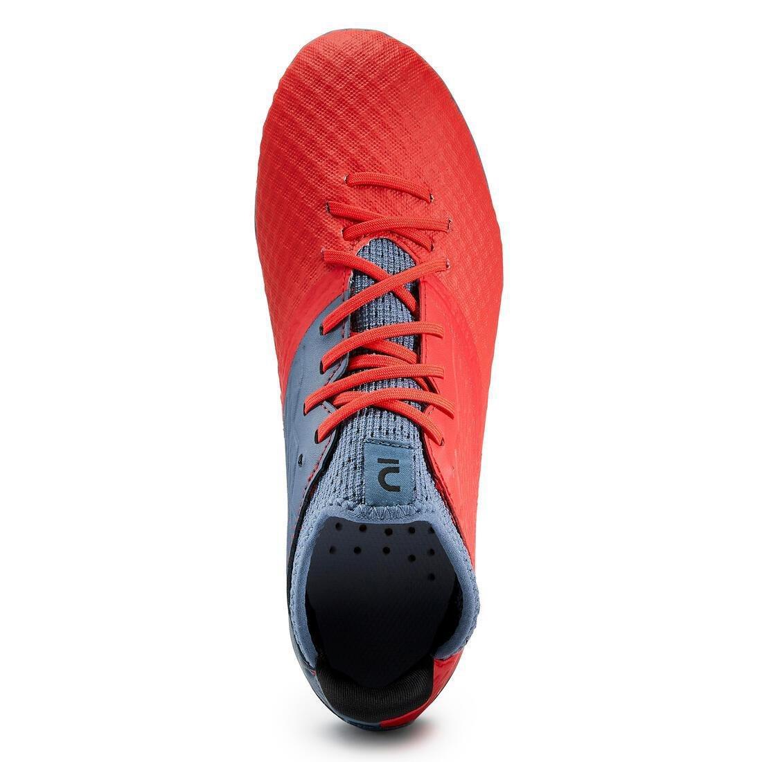 Kids' Lace-Up Football Boots Viralto III FG, , large image number 4