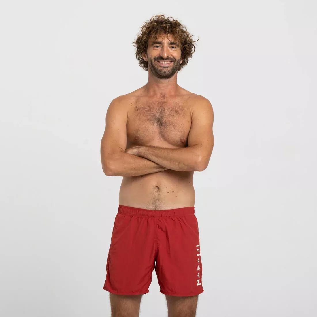 DENIM BLUE Men's Swim Shorts Blue - 100 Series, No Color, large image number 9