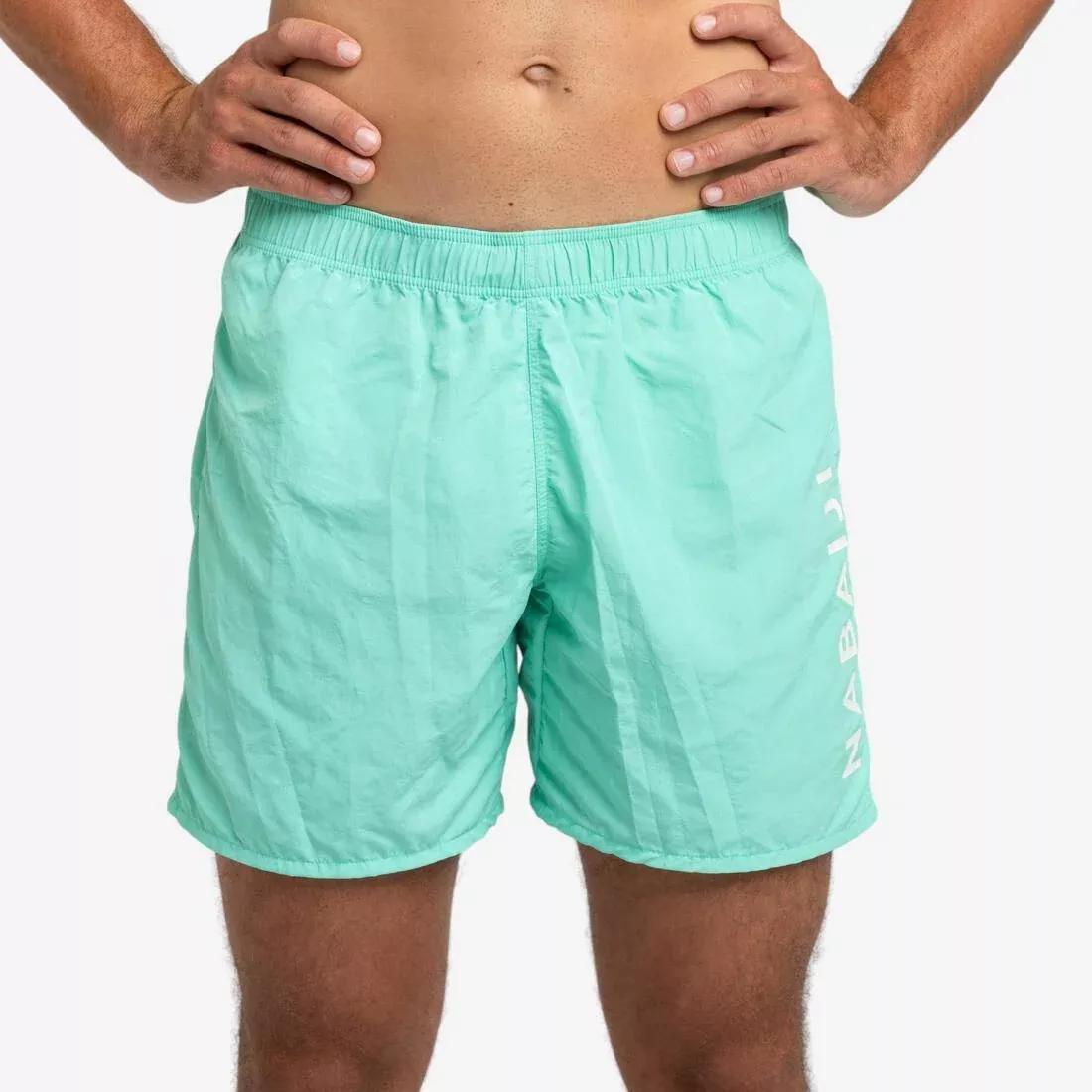 DENIM BLUE Men's Swim Shorts Blue - 100 Series, No Color, large image number 14