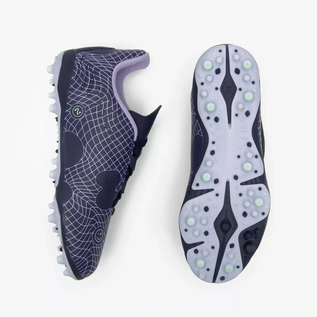 Kids Rip-Tab Football Boots - Viralto I Easy MG/AG, Nebula, No Color, large image number 5