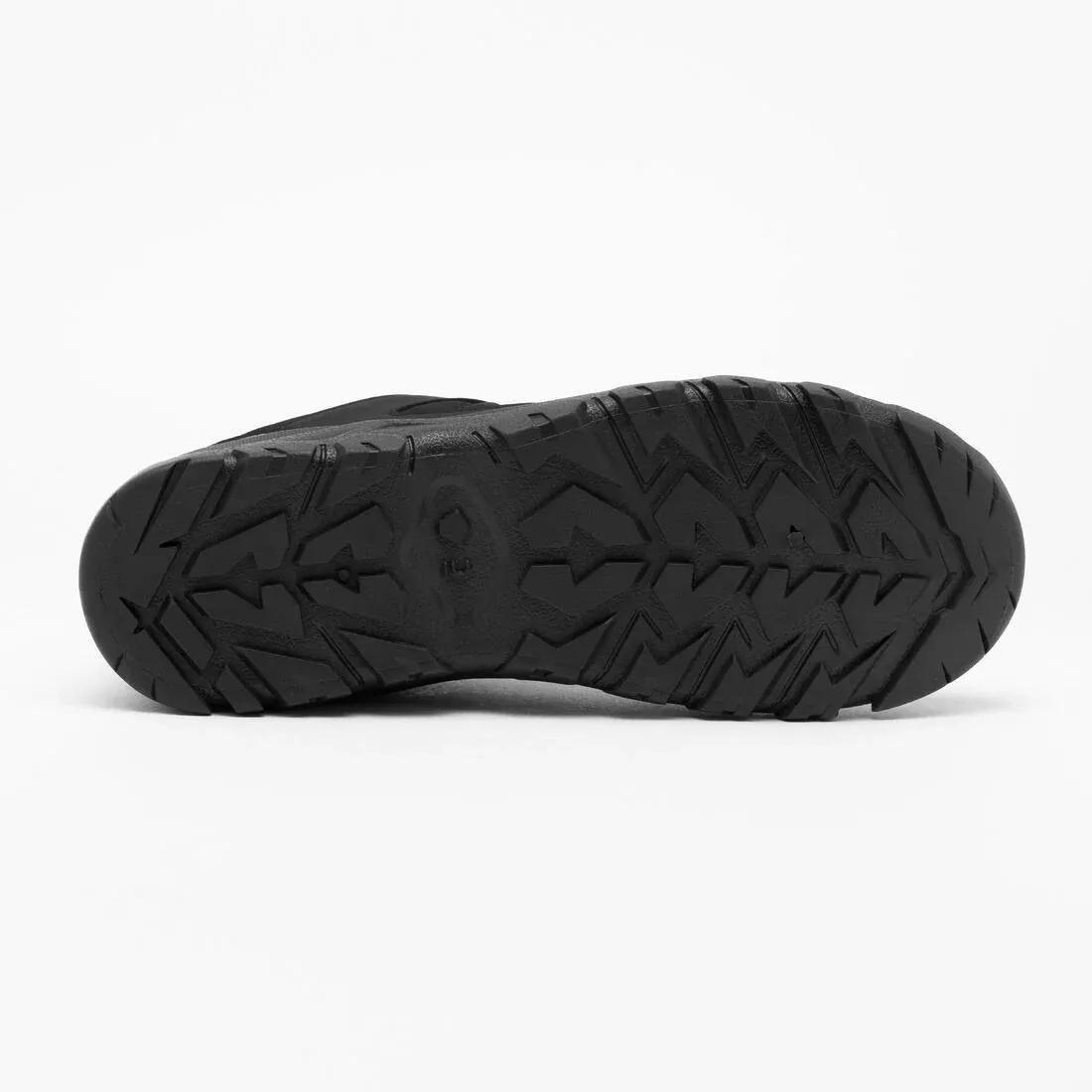 SMOKED BLACK Men's hiking shoes-NH50 LOW, , large image number 2