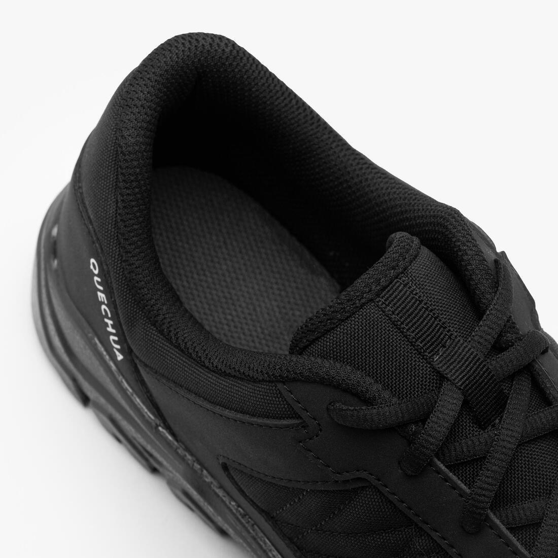 SMOKED BLACK Men's hiking shoes-NH50 LOW, , large image number 3