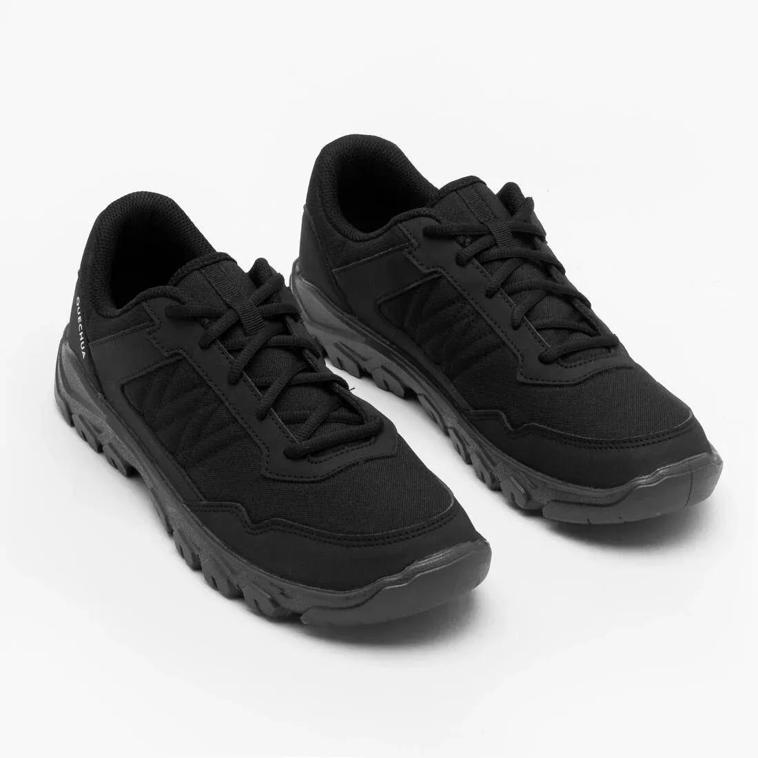 SMOKED BLACK Men's hiking shoes-NH50 LOW, , large image number 5