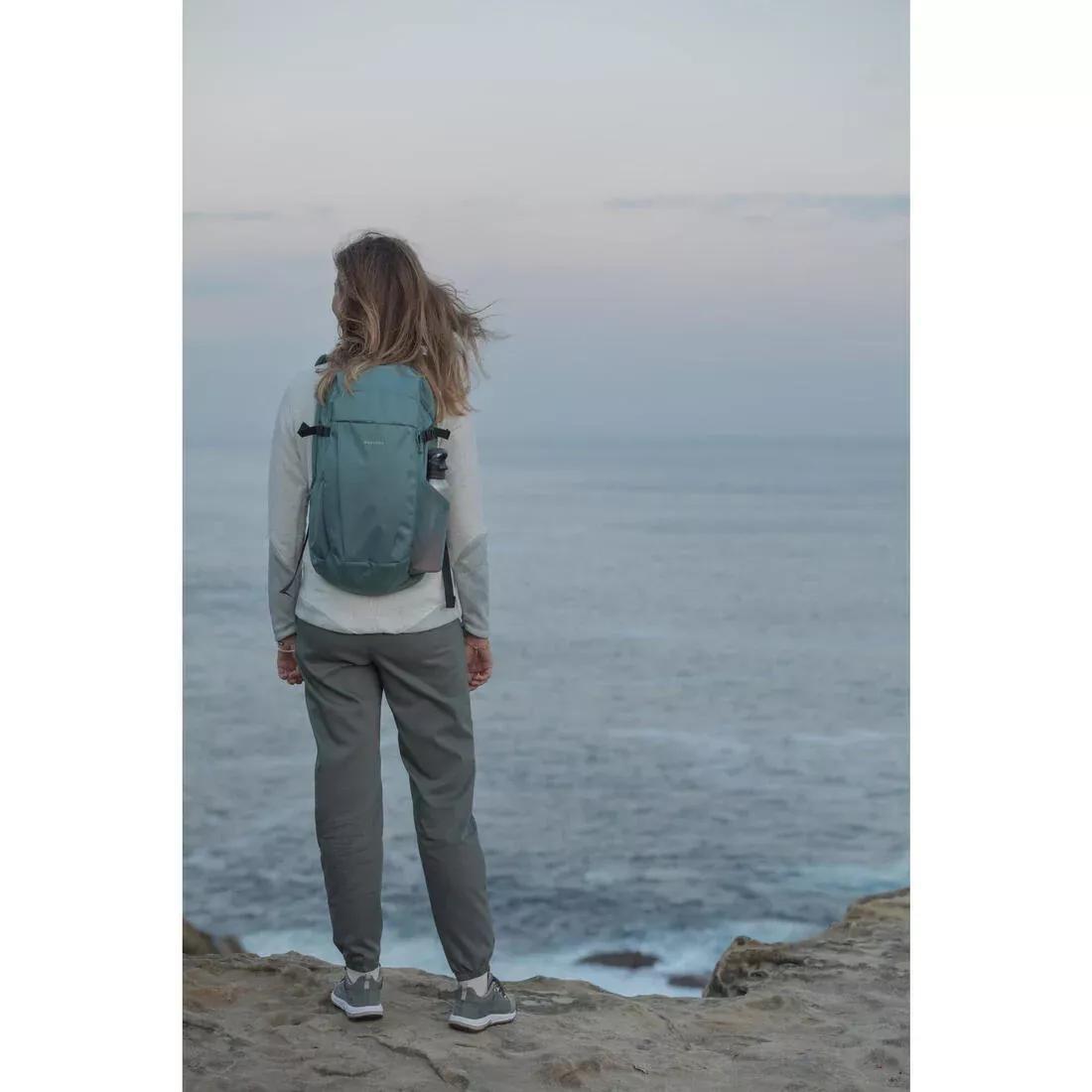 Women Hiking Trousers - NH100, Green, No Color, large image number 8