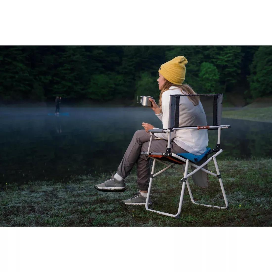 Women Hiking Trousers - NH100, Green, No Color, large image number 9