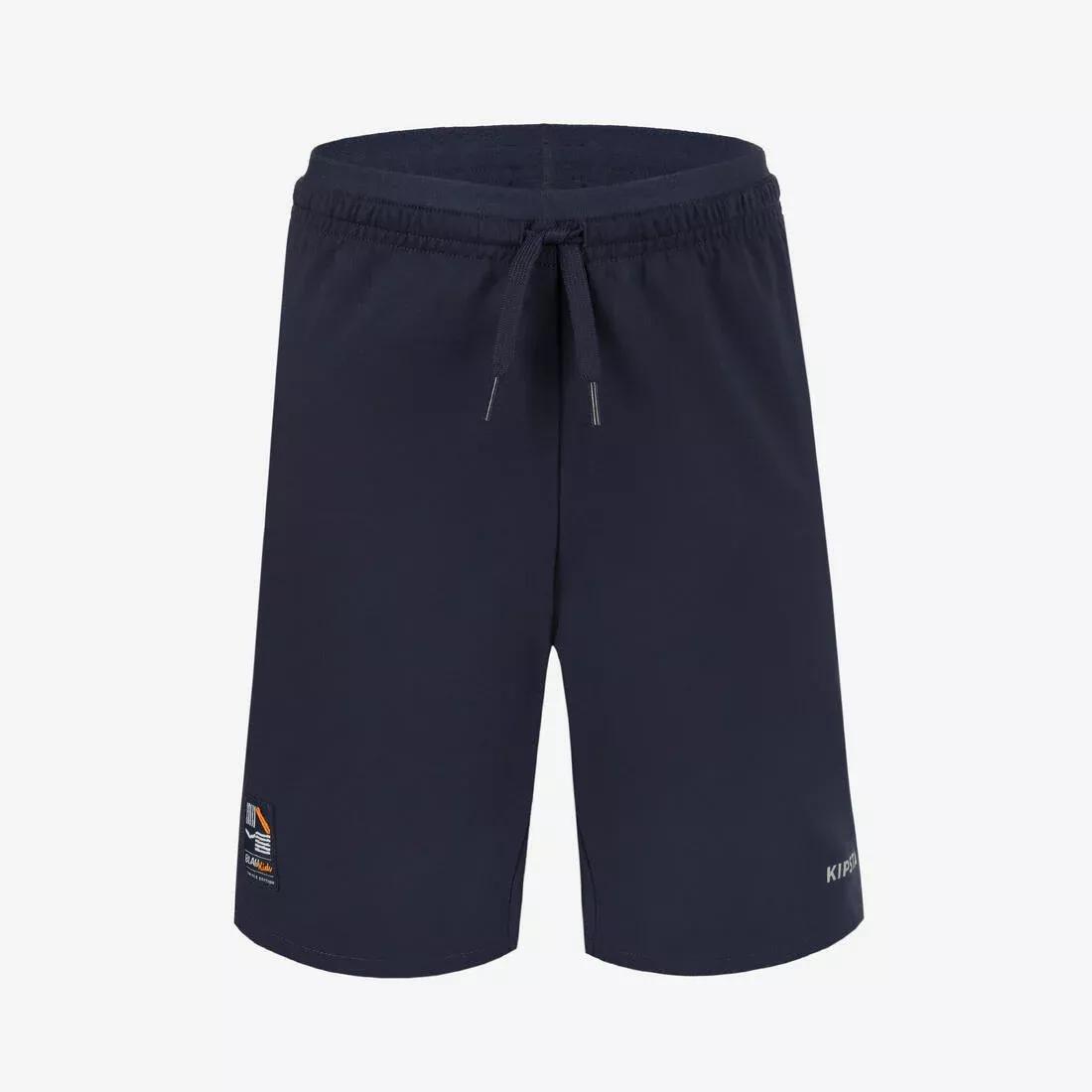 Kids' F520 Football Shorts, Navy/Burgundy, , large image number 6
