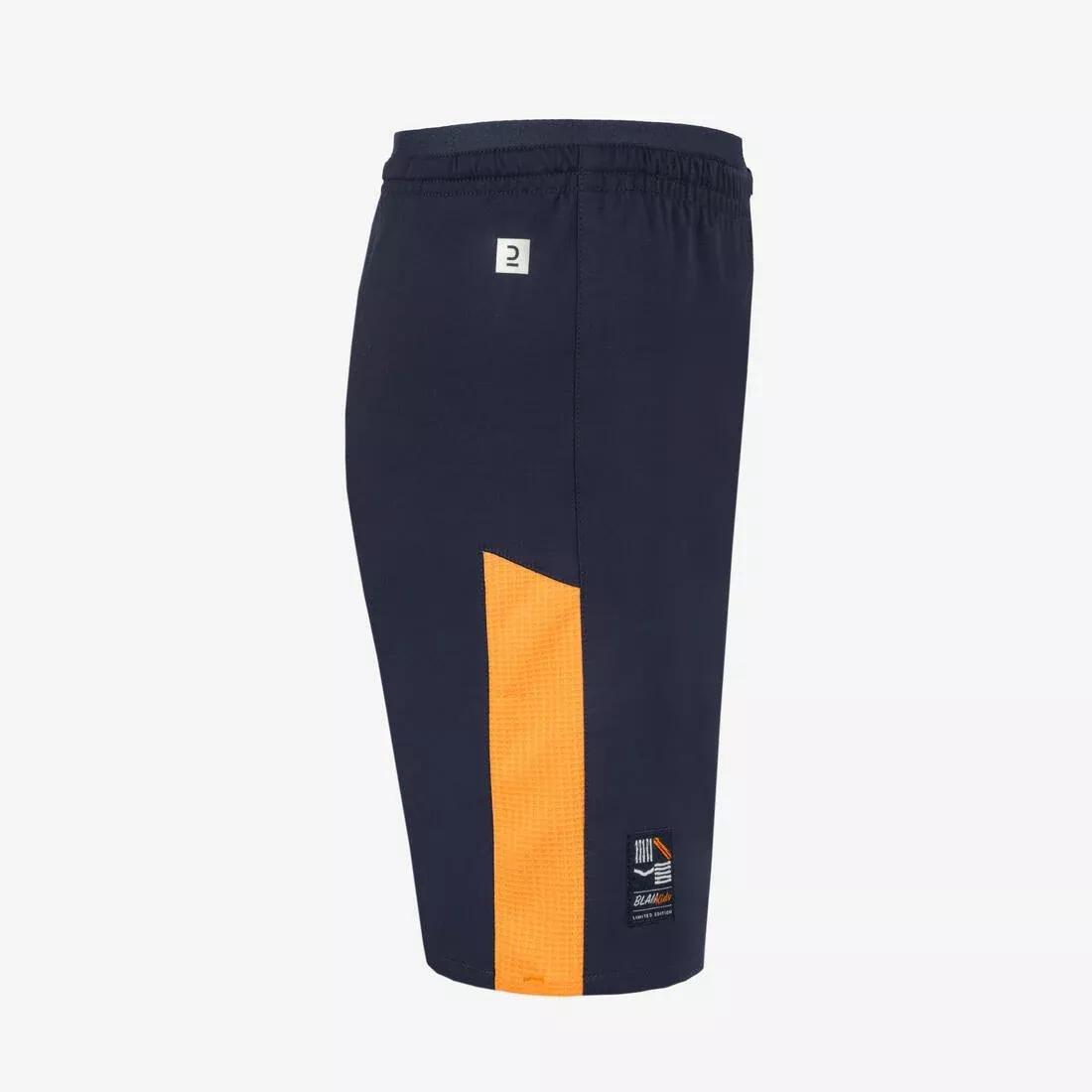 Kids' F520 Football Shorts, Navy/Burgundy, , large image number 8