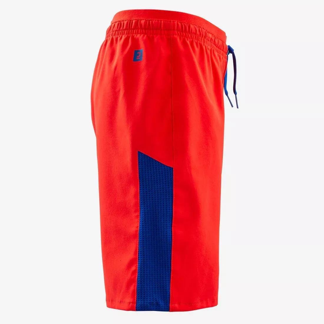 Kids' F520 Football Shorts, Navy/Burgundy, , large image number 10