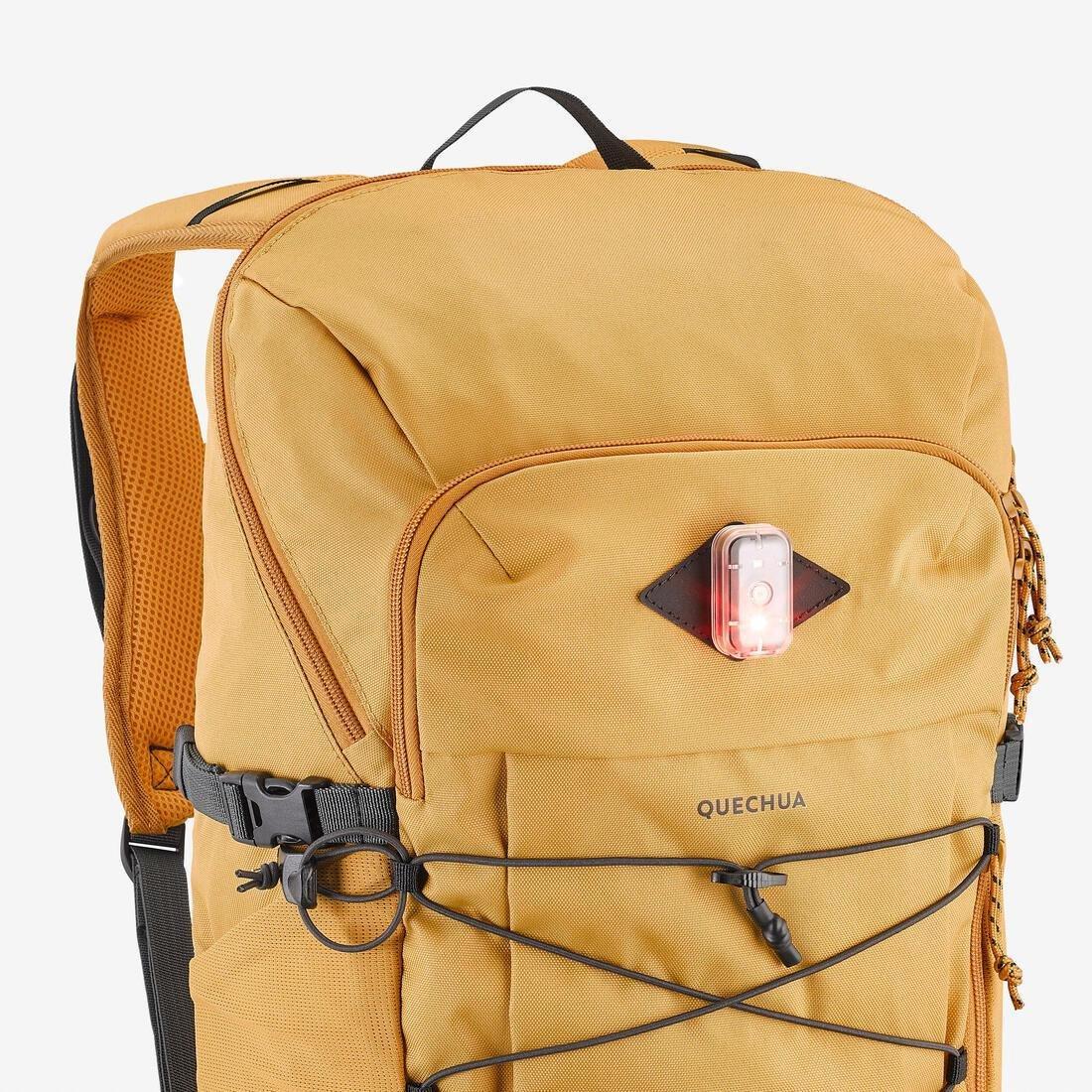 Arpenaz 500 20L Hiking Backpack, Yellow, No Color, large image number 9