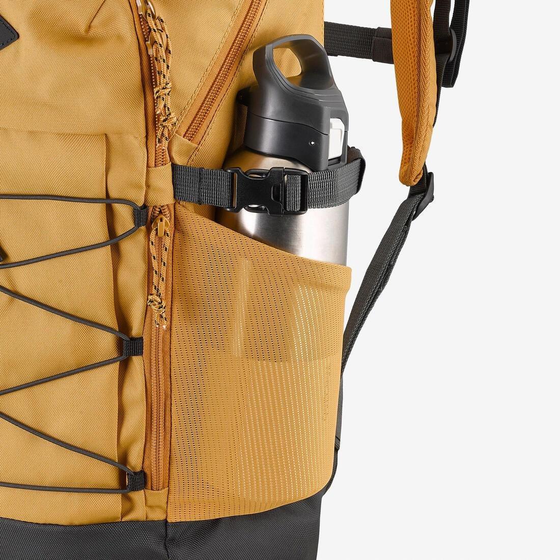 Arpenaz 500 20L Hiking Backpack, Yellow, No Color, large image number 11