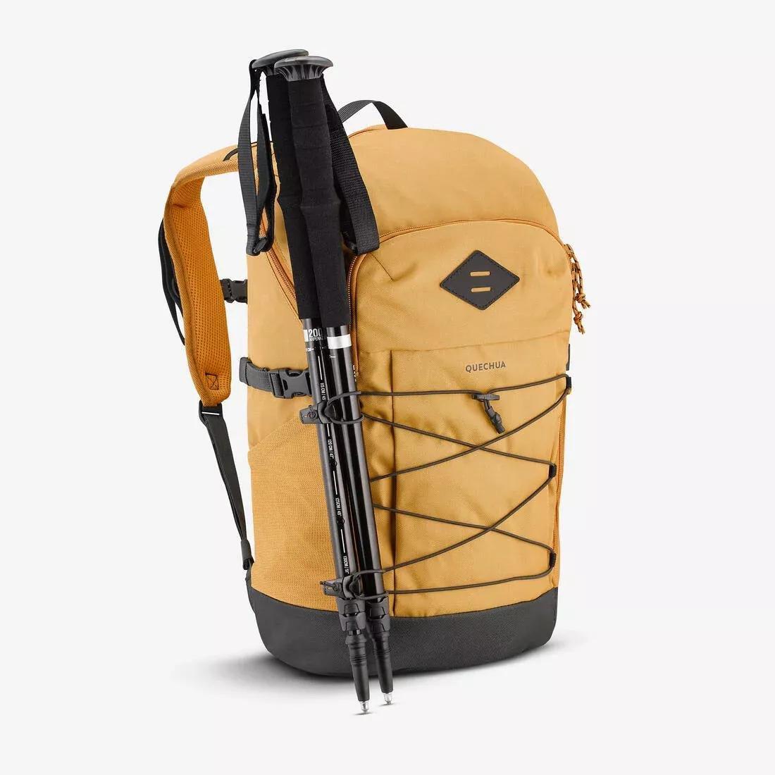 Arpenaz 500 20L Hiking Backpack, Yellow, No Color, large image number 12