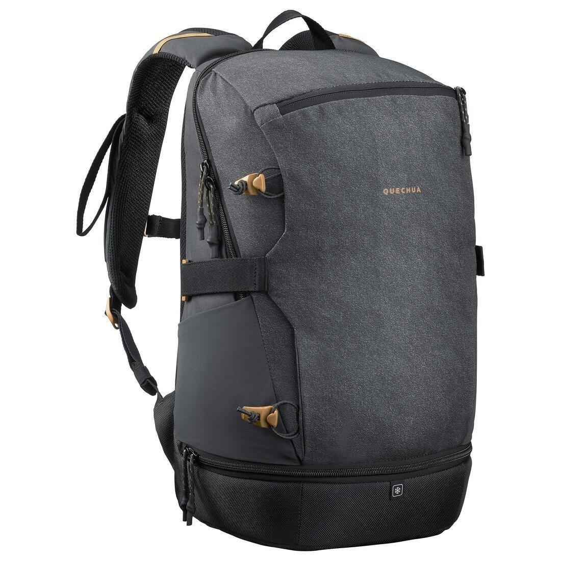 Hiking Backpack 20L - Nh Arpenaz 500 Ice Compartment, Black, No Color, large image number 1
