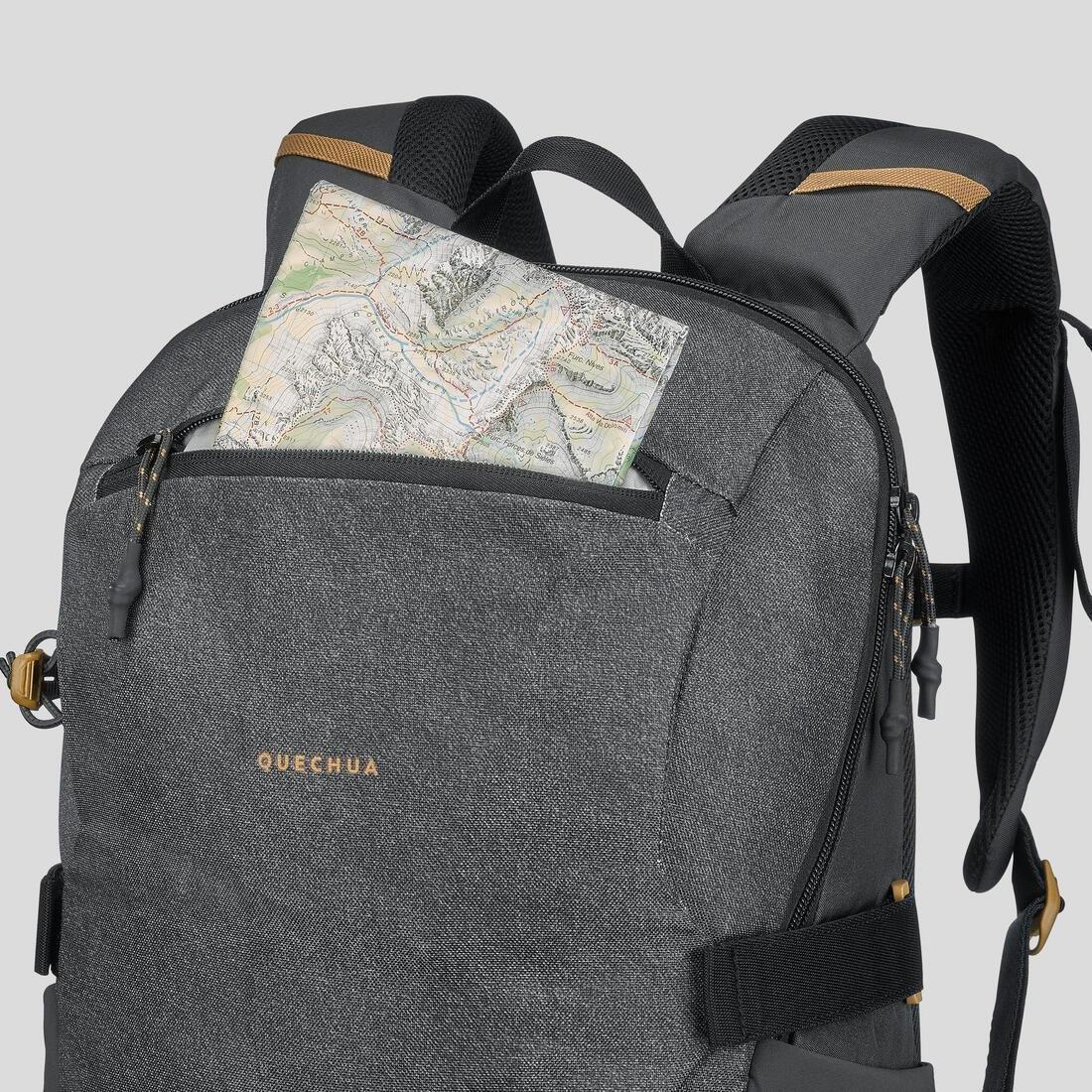 Hiking Backpack 20L - Nh Arpenaz 500 Ice Compartment, Black, No Color, large image number 14