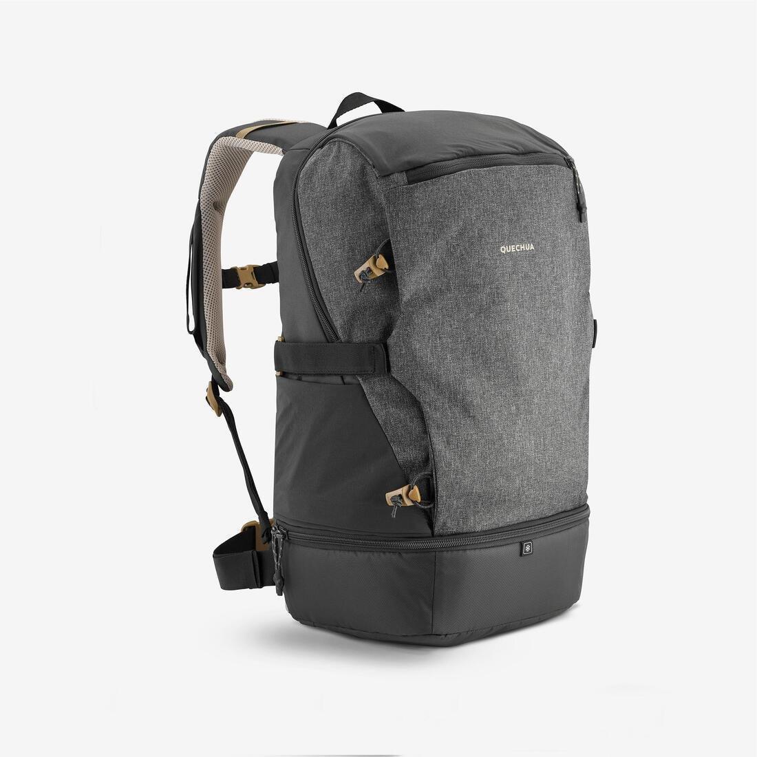 CARBON GREY Hiking backpack 30L - NH Arpenaz 500, No Color, medium