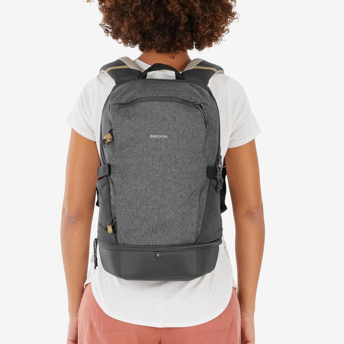 CARBON GREY Hiking backpack 30L - NH Arpenaz 500, No Color, large image number 1