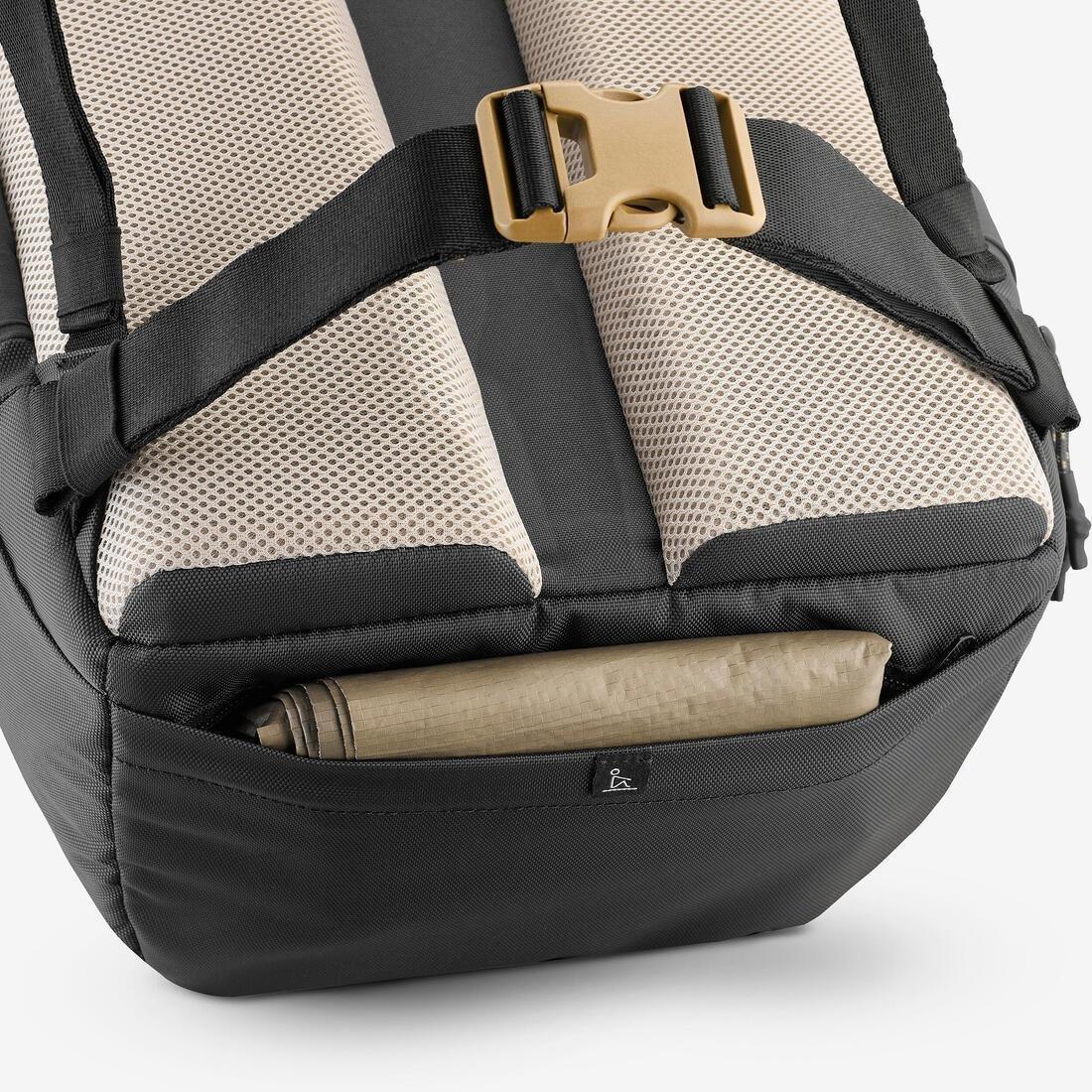 CARBON GREY Hiking backpack 30L - NH Arpenaz 500, No Color, large image number 7