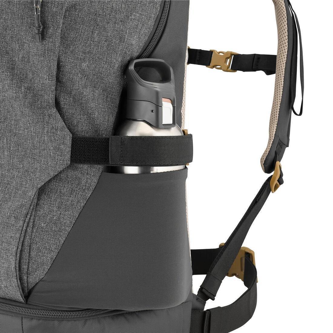 CARBON GREY Hiking backpack 30L - NH Arpenaz 500, No Color, large image number 8