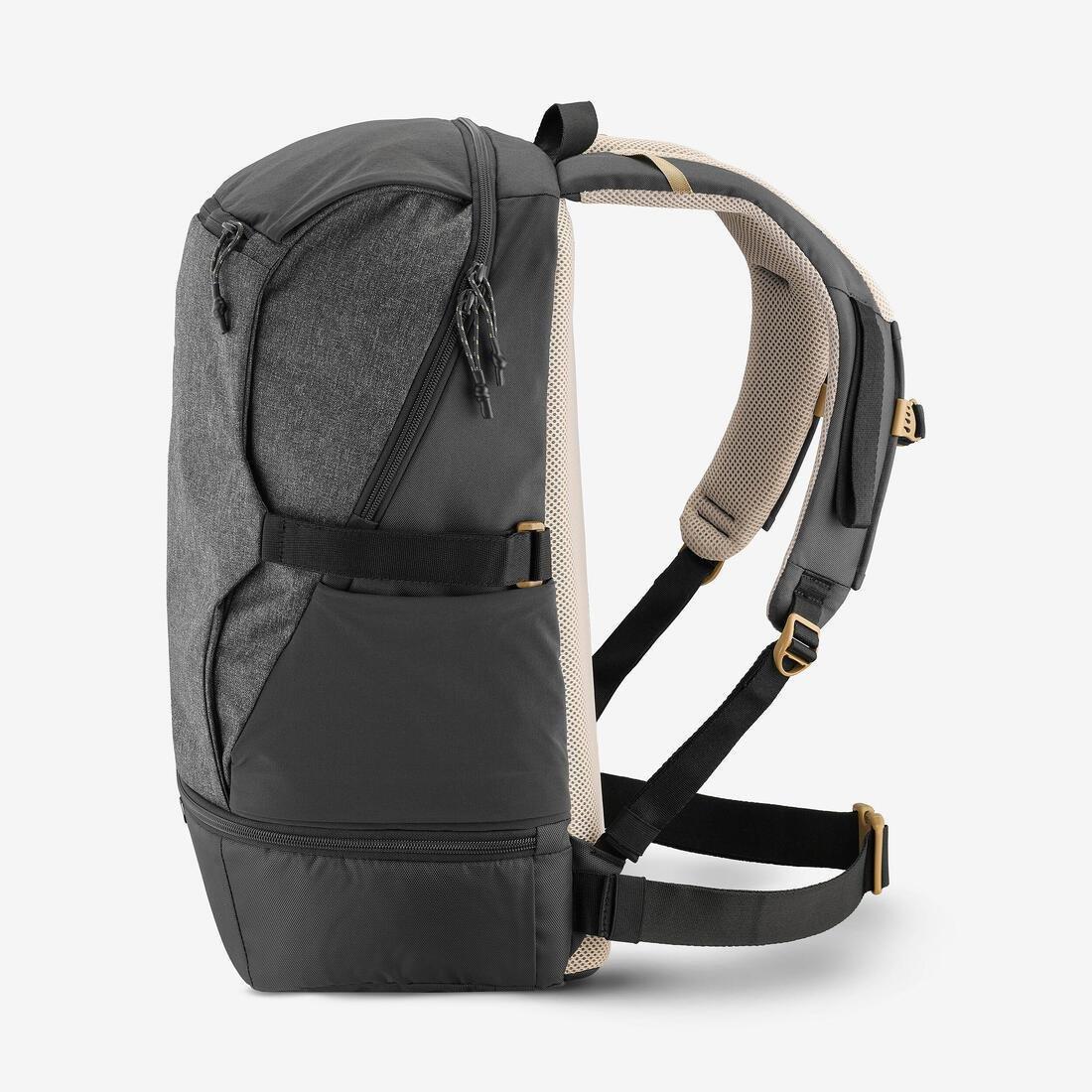CARBON GREY Hiking backpack 30L - NH Arpenaz 500, No Color, large image number 12