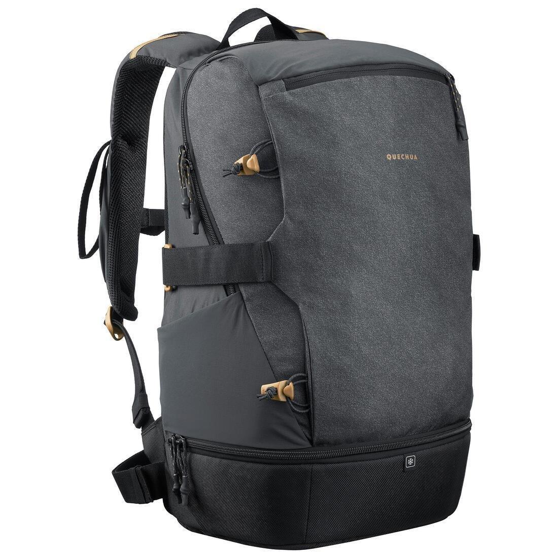 CARBON GREY Hiking backpack 30L - NH Arpenaz 500, No Color, large image number 13