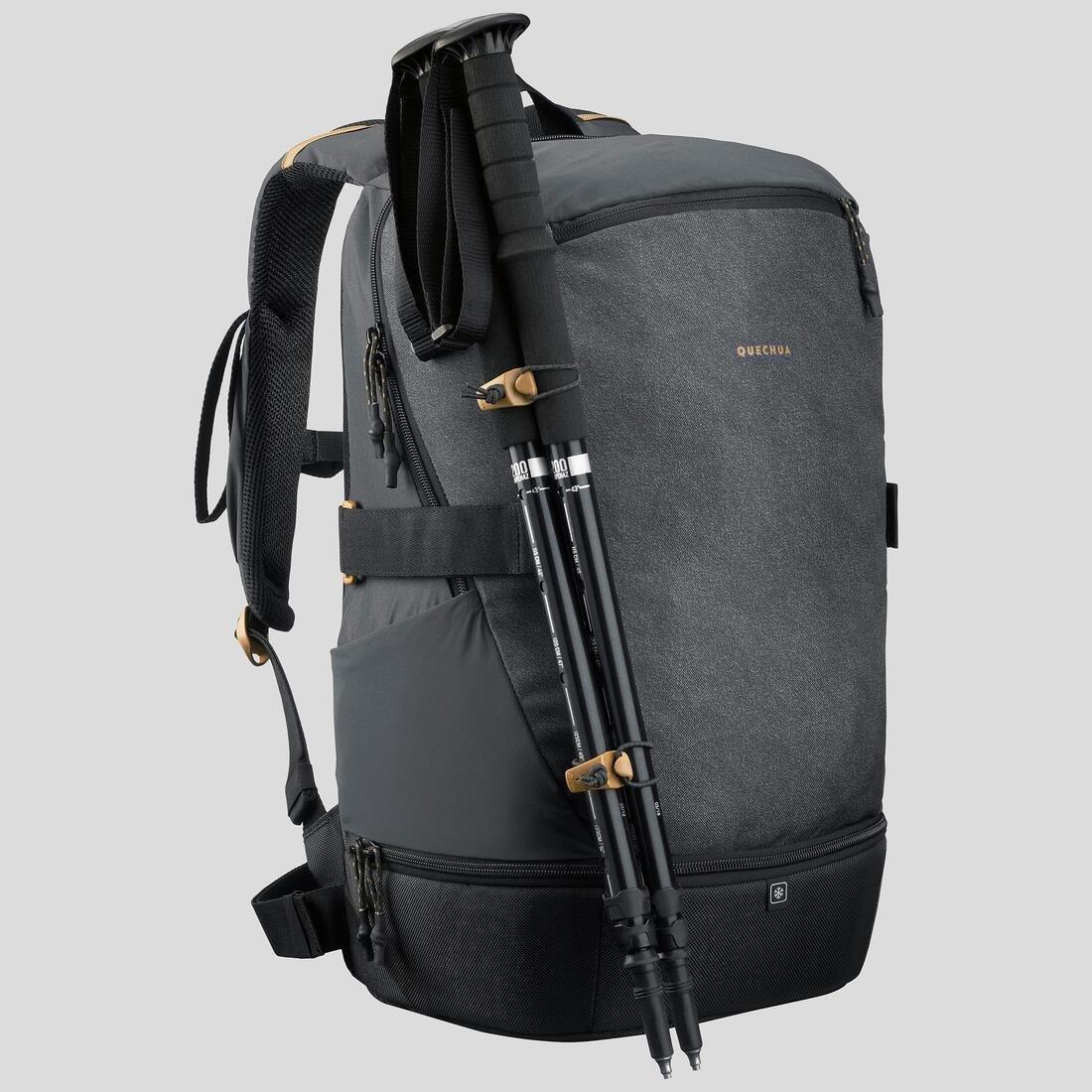 CARBON GREY Hiking backpack 30L - NH Arpenaz 500, No Color, large image number 14