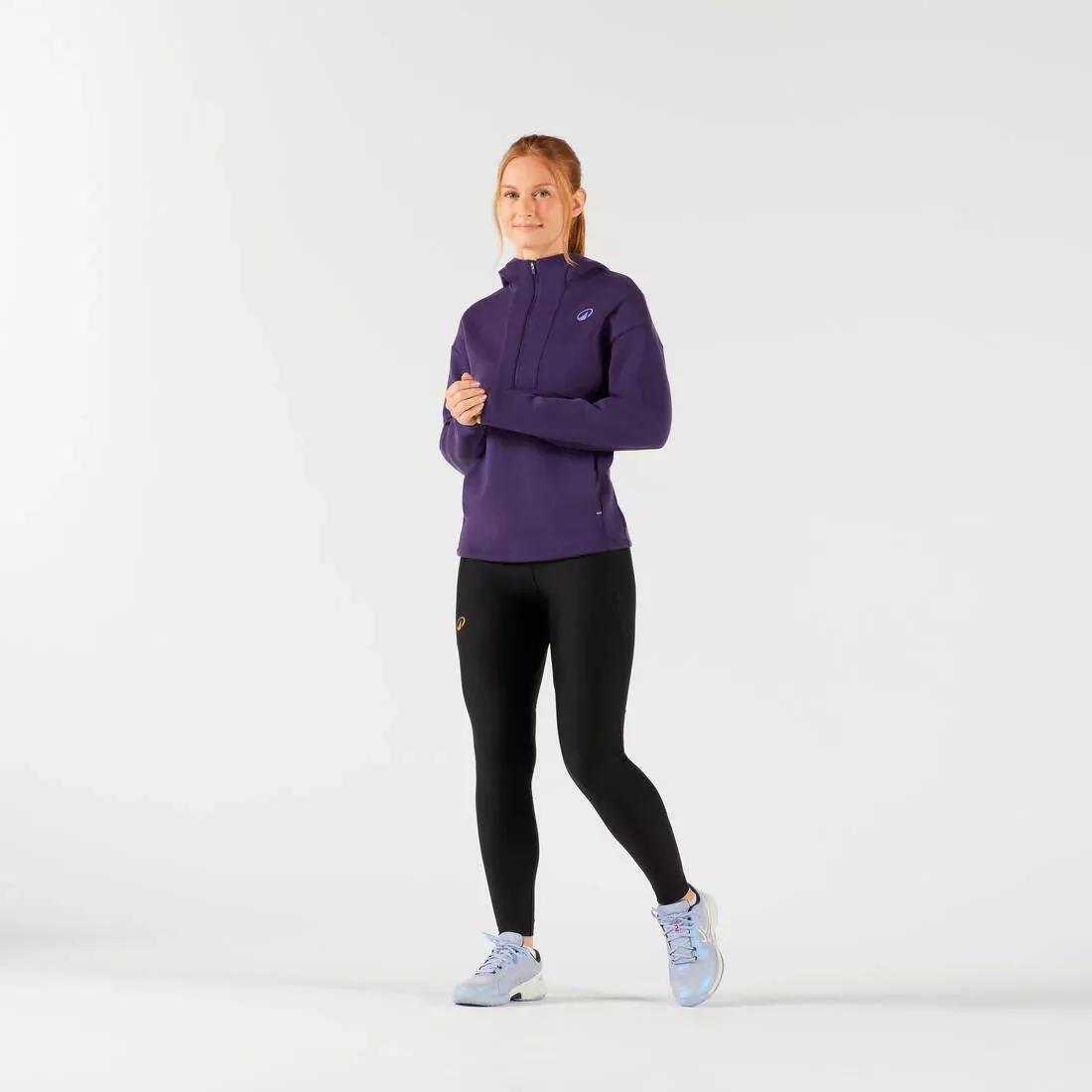 Women Zip-Up Tennis Hoodie, Green, No Color, medium