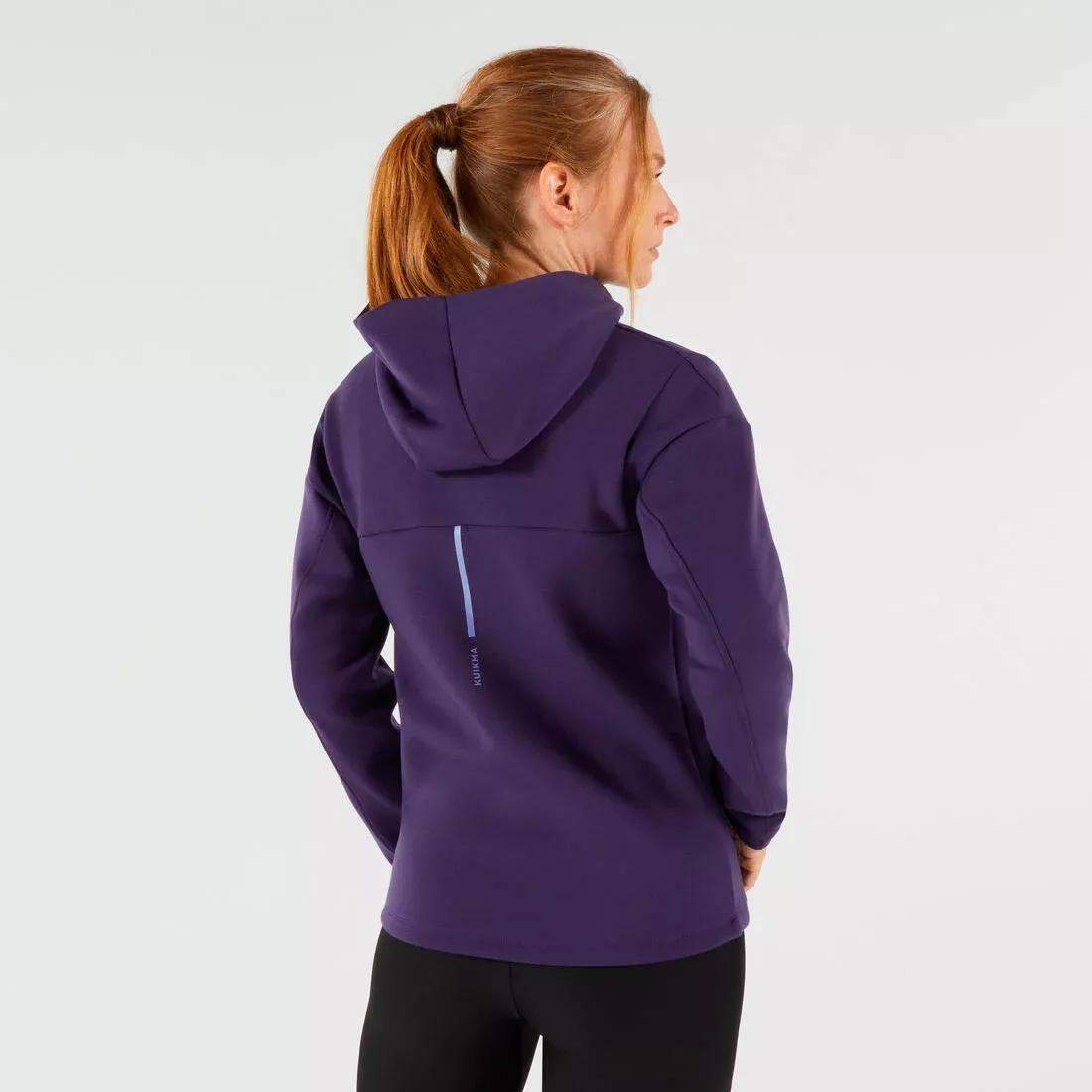 Women Zip-Up Tennis Hoodie, Green, No Color, large image number 6