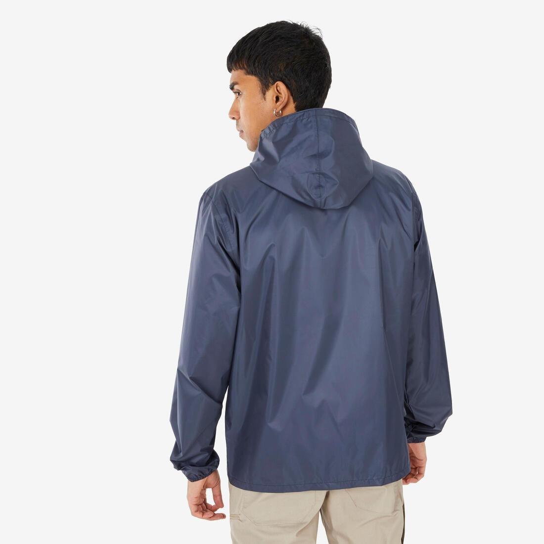 Men Raincut Fullzip Jacket, Blue, , large image number 2